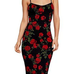 BCBGMAXAZRIA La Rosa Body-Con Dress